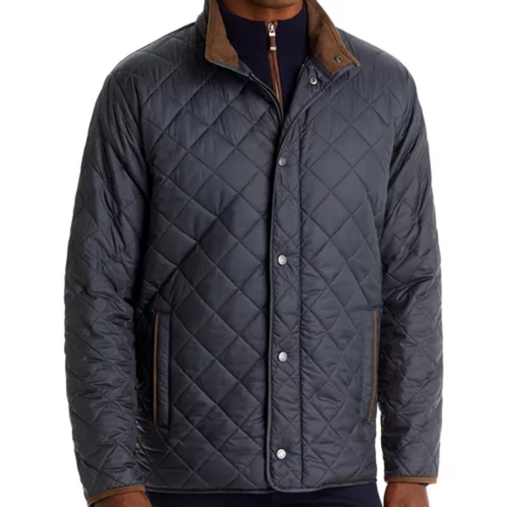 Peter Millar Quilted Travel Coat
